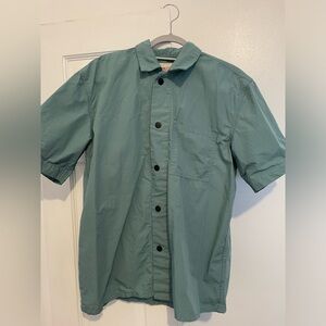 Uskees lightweight short sleeve shirt - eucalyptus